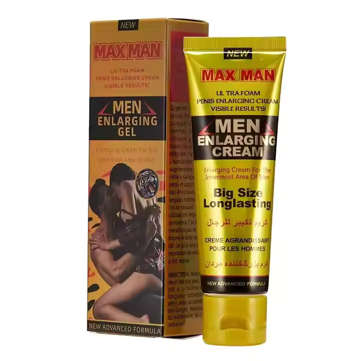 Men MaxMan Massage Cream Penis Becomes Longer and Thicker Penis Enhancement Cream